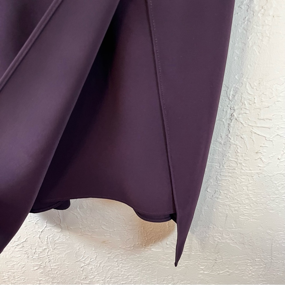 Amanda Uprichard Primrose Mini Dress in Black Cherry - Picture 7 of 13
